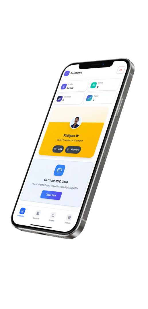 IConnect App on iPhone
